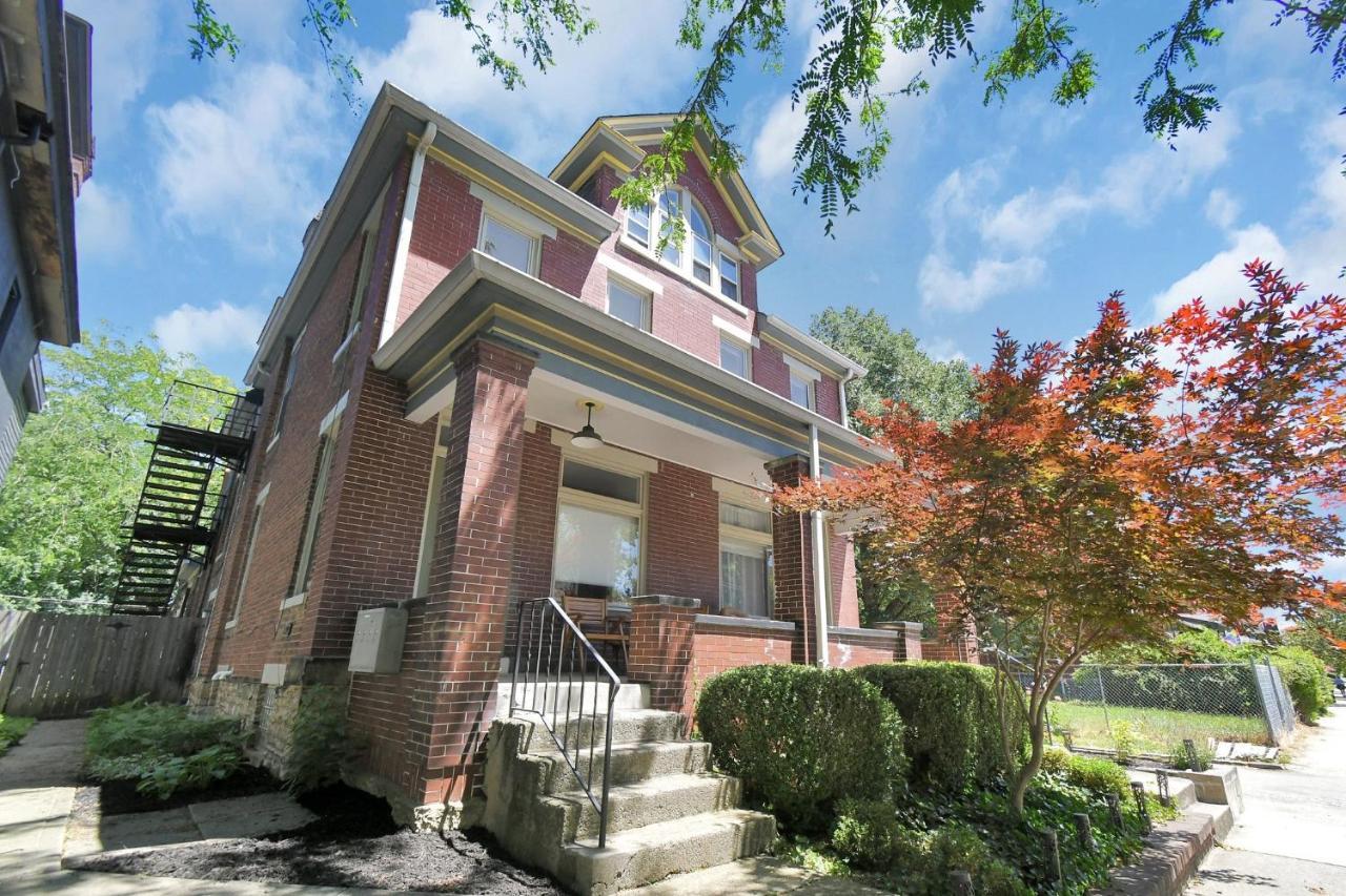 Modern European 1Br Near Dt-Historic St Appartement Columbus Buitenkant foto